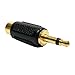 S/PDIF Adapter,3.5mm Mono Plug to RCA Mono Jack Gold Plated