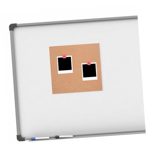 Tableau liège blocs carrés DOITOOL compact et robuste : pack de 8 plaques d'affichage - 8