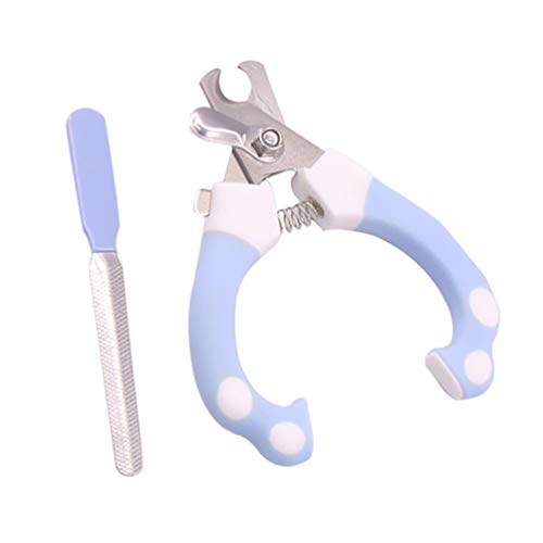 Nail Clipper Profesional del Animal doméstico Animal Garras y uñas Tijera Free File, para Gatos, Perros, Perritos, Gatitos, Hamsters, Conejos