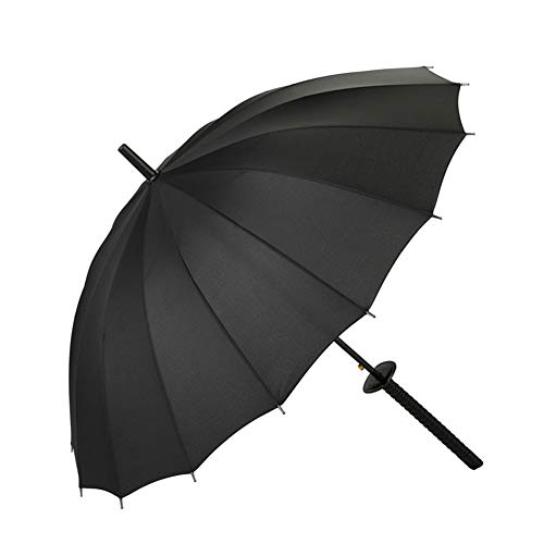 Parapluie droit 8 os résistant et élégant pour la pluie au quotidien