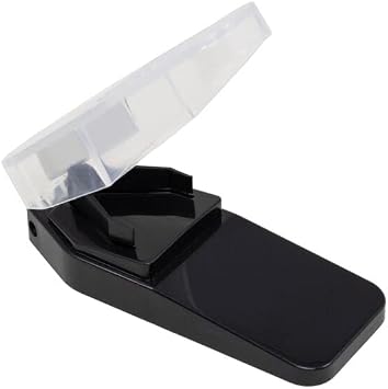 EZY DOSE Pill Cutter and Splitter, Cuts Pills, Vitamins, Tablets, Stainless Steel Blade, Travel Sized, Safely Cut Pills and Vitamins, Accurate and Easy Cutting, Black, BPA Free