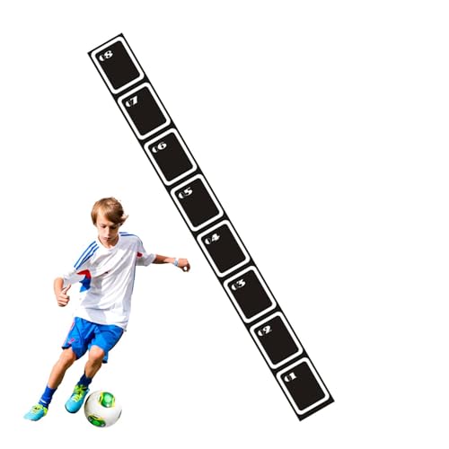 Sports Agility Ladders, Soccer Training Mat for Agility and Speed, Portable Football Speed Practice Supply Equipment for Sports, Fitness, Exercise