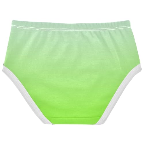 Joisal Elegant Blue Lawn Green Gradient Toddler Girls Underwear 2t Cotton Little Girl Panties Personalized Undies Kids Briefs2