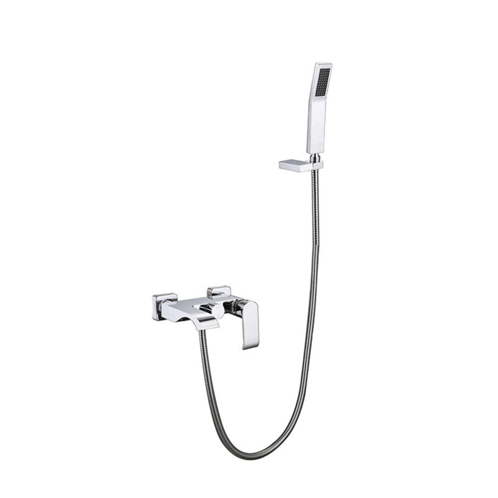 Robinet de Bain Mural Anti-Eclaboussures à Commande Cascade Unique - 7