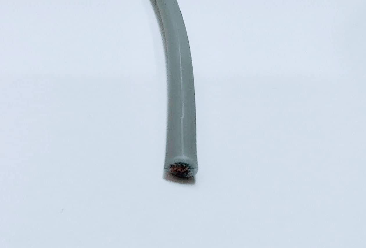 AC/DC Wire and Supply 10 AWG Automotive High Temp GXL Wire Stranded Copper Wire 10 Colors Made in USA, Pick Your Size and Color (5 FT, Grey)