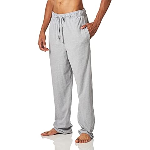 Fruit of the Loom Men's Sleep Pants, Light Grey Heather Cover