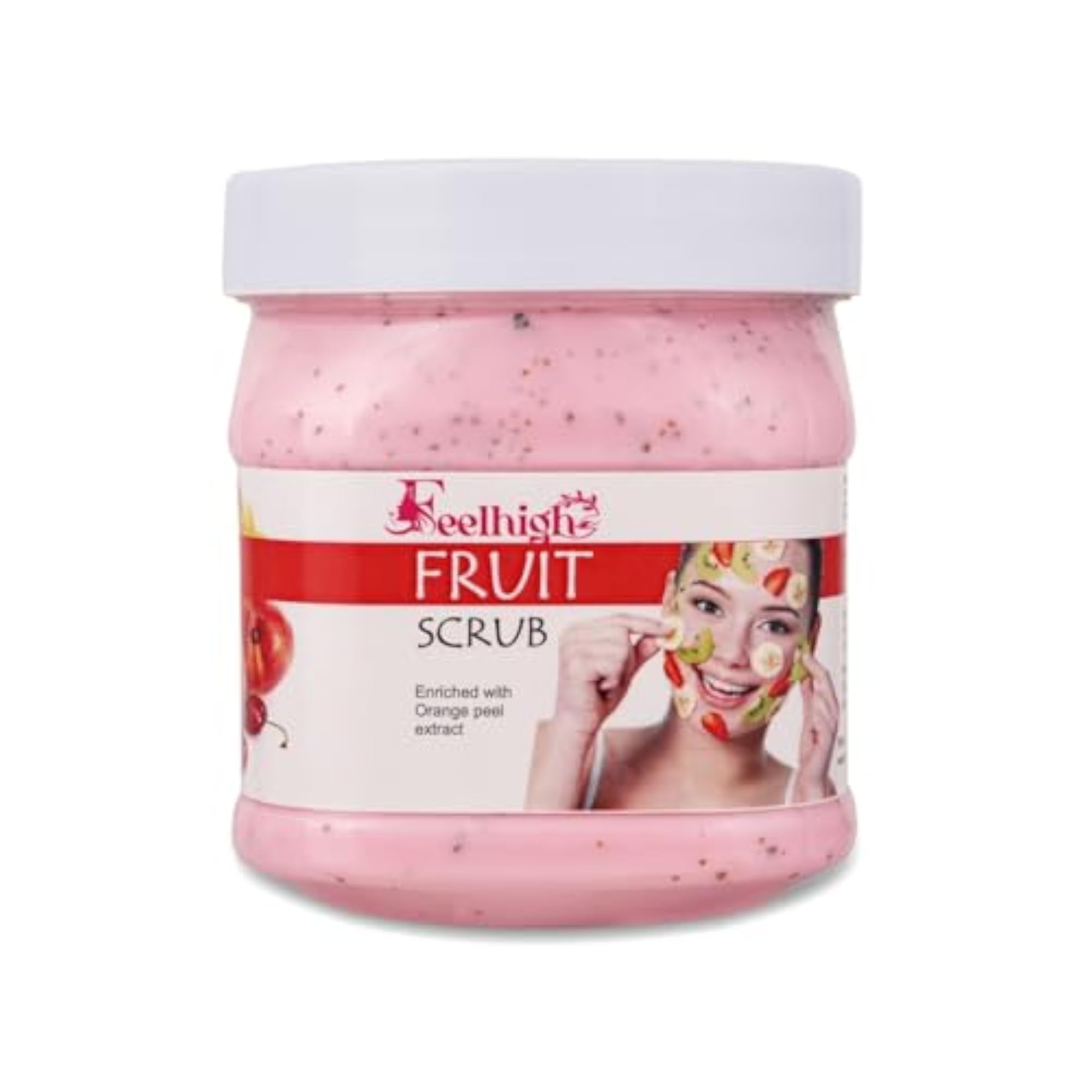 Exfoliating & Refreshing Face and Body Fruit Scrub, 500ml
