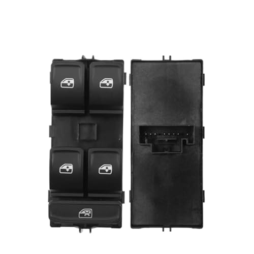 Interruptor elevador de ventana con bisel de cromo pulido 5G0959857C