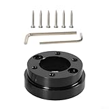 Ajustement de précision usiné CNC : conçu avec une technologie CNC rigoureuse, l'adaptateur de moyeu assure une connexion sécurisée et sans oscillation entre votre roue et votre base, améliorant la réactivité et le contrôle lors des manœuvres à grande vitesse.