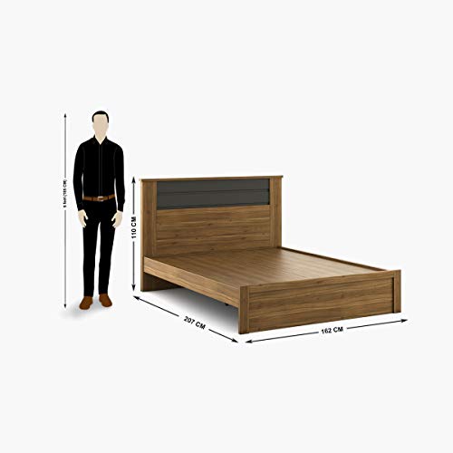 Image of Home Centre Quadro Cosco Queen Size Bed Without Storage