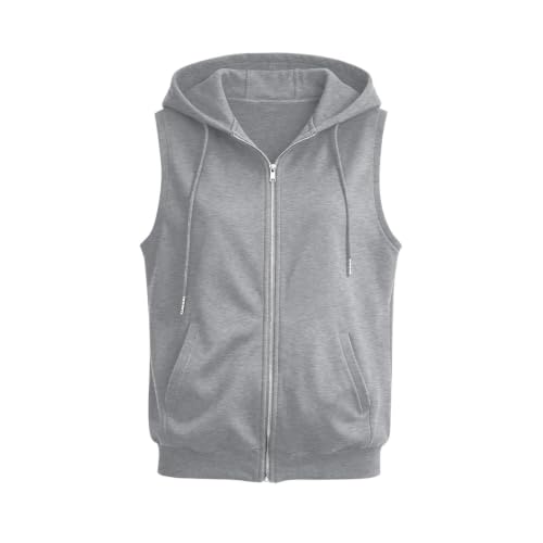 Gilet en jean sans manches pour superposition mode mi-saison confortable
