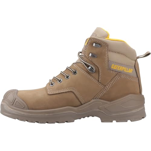 Caterpillar Male Zues Safety Boot Stone 12