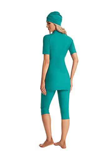 Image of Sizeable Swimwear Women's Surfwear Short Sleeve Swimsuit Girls' Swimwear Beachwear