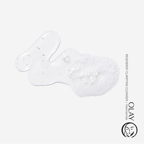 Olay Face Wash,Daily Facial Cleanser with Niacinamide,Peptides & Glycerin - Clarifying,Refreshes Skin Surface,Refines Appearance of Pores - Sulfate-Free,Paraben-Free,Oil-Free,16 Oz,(Pack of 2) - image 2