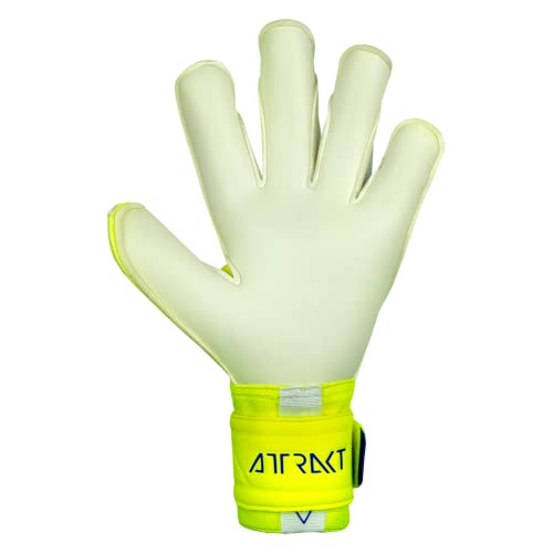 Reusch Gold X Alpha Goalkeeper Gloves, Yellow/Blue, Size 7 #TOP2