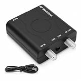 HDMI to RF Modulator with Power Supply Cable, Coax to HDMI Adapter