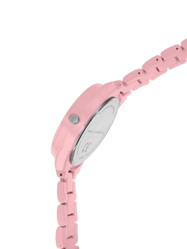 Image of French Connection Hue Pink Round Dial Womens Analogue Watch FCS04P