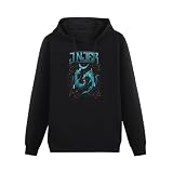 Piwine Ultimate Jinjer Merch - Sudadera con capucha para hombre de manga larga, Negro, XXL