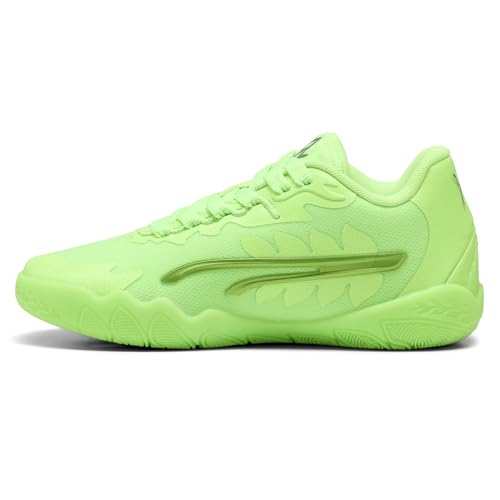 PUMA Womens Stewie 3 Team Basketball Sneakers Shoes - Green - Size 8.5 M3