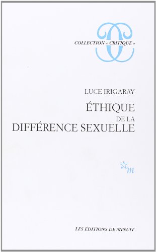 livre Éthique de la différence sexuelle