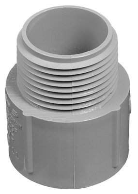 PVC Terminal Adapter, Electrical, 1/2-In.