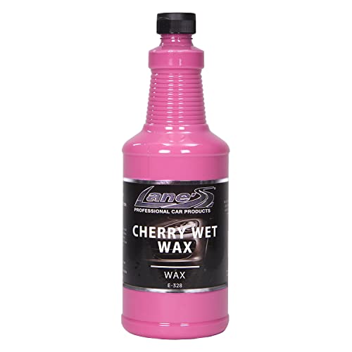 Cera líquida para autos Lane's Cherry Wet Wax 32 Oz miniatura 1
