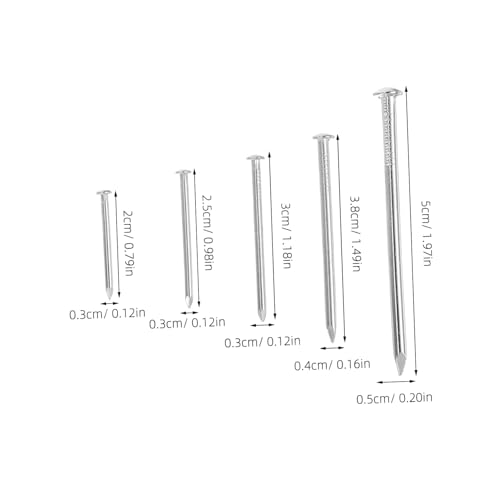 Image of 1set Multi-Functional Hardware Nails for Wall Hangings Picture Frame Nails and Tool Box for Woodworking Projects and Wall Fixation