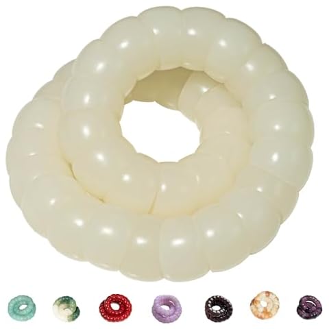 ZEZUT Natural Bodhi Seeds Beaded Bracelets, Zen Fidget Stretch Bracelet Alleviate Anxiety Stress, Protection Healing Bodhi Bracelet with Gift Box for Women Men Cover