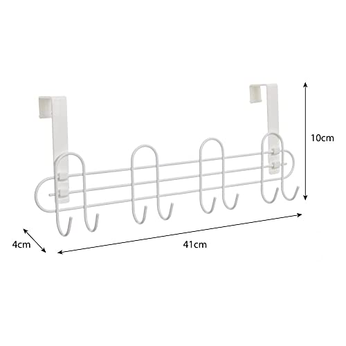 Porta Vassouras com Alça, Metaltru,Branco com Branco