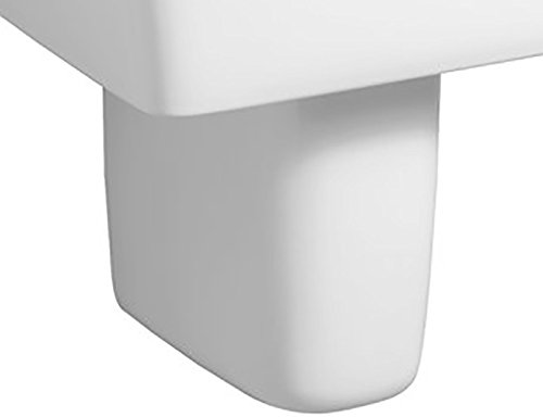 Preisvergleich Produktbild Halbsäule Keramag Renova Nr.1 plan in weiß aus Sanitärporzellan 292110