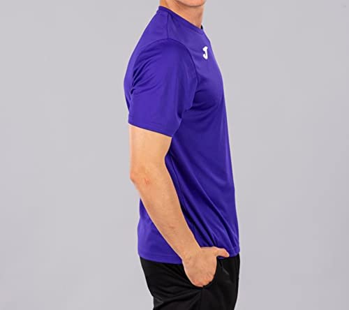 Joma Combi T-Shirt Manches Courtes Homme, Violet, L - Image 5