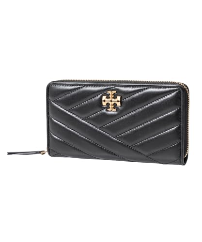 [トリーバーチ] 長財布 90348 KIRA CHEVRON ZIP CONTINENTAL WALLET レディース BLACK [並行輸入品]