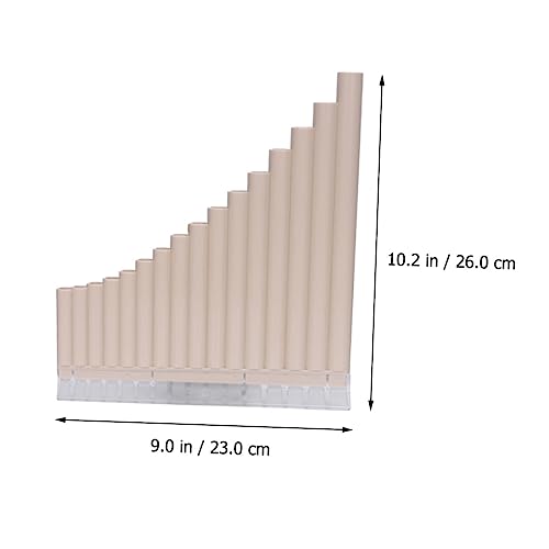Pan Flute 16 Pipes Recorder Flute Chinese Flute Wooden Flute Plastic Pan Flute Pan Flute Musical Instrument Key Pan Pipe For Beginners Musical Instrument Row Flute Panpipes #TOP7