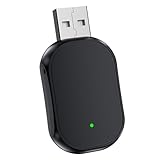 Adaptateur automatique sans fil pour Carplay et Android - 2 en 1 USB-C vers convertisseur sans fil pour systèmes Carplay, boîtier ABS, installation Plug and Play pour véhicules compatibles