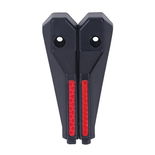 RiToEasysports 1 Pair Electric Scooter Rear Side Wheel Cover,Reflective Strip Left Right Rear Cover Compatible with GOTRAX Electric Scooter