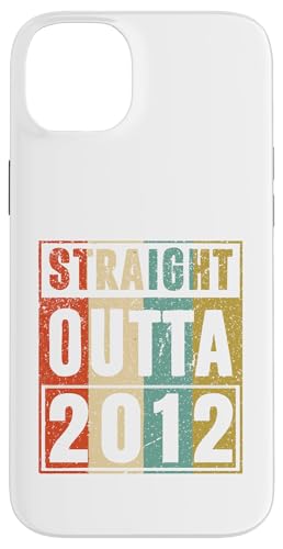 Straight Outta 2012 Classic Birth Of Birthday 2012 Vintage �X�}�z�P�[�X iPhone 14 Plus �p