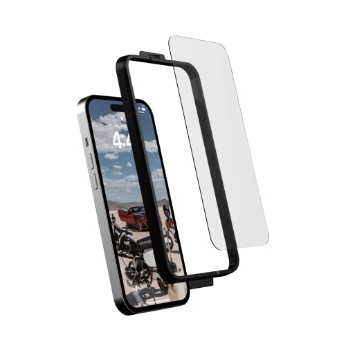 UAG Designed for iPhone 14 Pro Glass Screen Protector Shield Plus 6.1" Premium Double 9H Strengthened Tempered Glass Ultra-Clear HD - Image 3