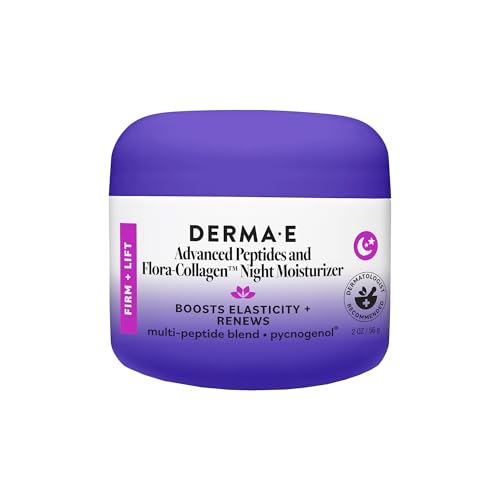 Derma-E Advanced Peptides and Flora-Collagen Night Moisturizer
