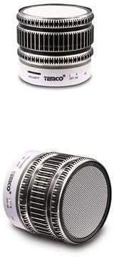 TEMCO Mini Speaker Wireless Speakers Cylinder Stripes Black