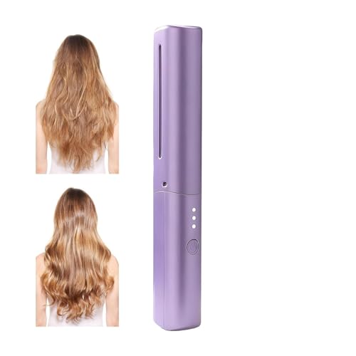 Ceramic Hairdressing Comb | Electric Anti-Static Styler Tool | Comb Hair Straightener | Display With Anti-Scald Hood & Gloves Fo