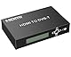 PremiumCord HDMI-zu-DVB-T-Modulator, Auflösung Full HD 1080p, 75 Ohm Typ F, Schwarzes Metallgehäuse