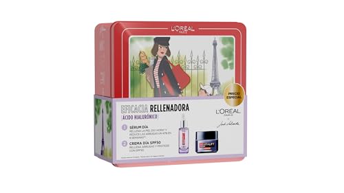 L´Oréal Paris Cofre de Revitalift Filler con Serum con Ácido Hialurónico y Crema Día SPF50
