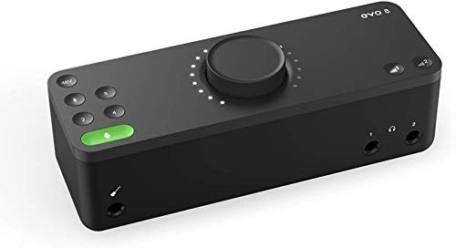 Audient Evo 8 4 In 4 Out Usb Audio Interface Bundle W/ Samson Sr350 Pro Headphones & Liquid Audio Polishing Cloth #TOP5