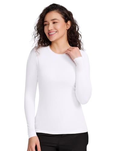 COZYFIT Scrub Undershirts Long Sleeve Women - Underscrub Comfort Tee3