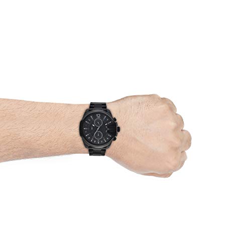 Diesel Herrenuhr Master Chief Chrono 3-Zeiger-Werk Edelstahl schwarz, DZ4180