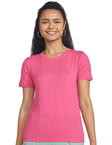Image of Parx Women's Solid Slim Fit T-Shirt