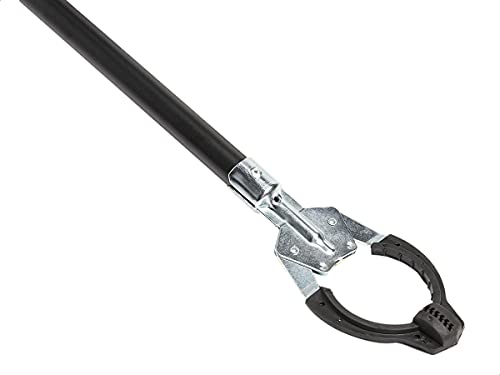 Image of Amazon Basics Reacher Grabber Tool for Hard-to-Reach Areas, Sturdy Metal Trash Picker, Indoor & Outdoor Lightweight Pickup Tool, 38 inch, 2-Pack