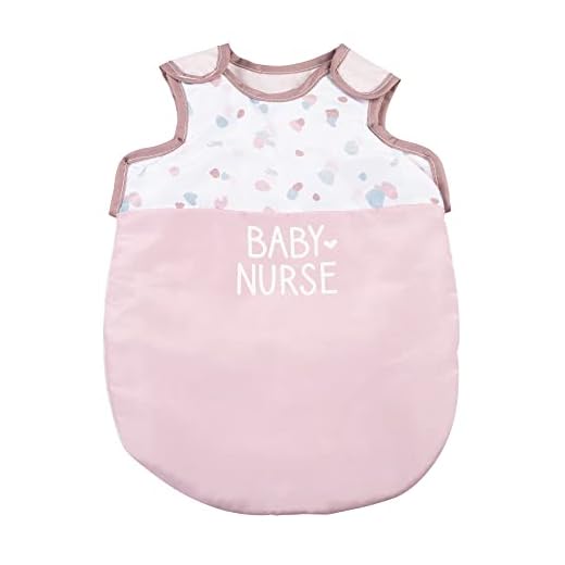 Smoby - Baby Nurse - Turbulette - Jouet pour Poupons et Poupées Jusqu'à 42 cms, Non Inclus - Gigoteuse en Tissu - A Partir de 18 Mois
