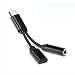 Produktbild LouiseEvel215 2in1 USB-C Tipo C a conector DE 3,5 mm Cable de Audio AUX Cable de carga Adaptador de Auriculares