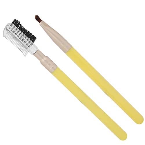Ferramenta De Preparação De Maquiagem, Conjunto De Pente De Escova De Sobrancelha Profissional Escov